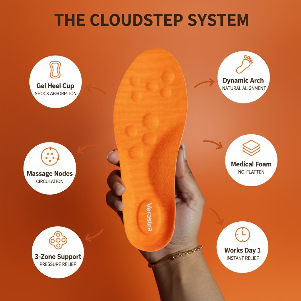 Verastra CloudStep™ Insoles